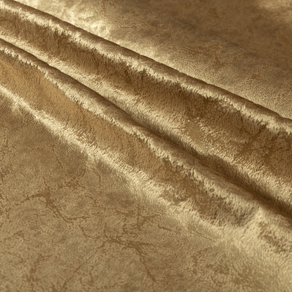 Brooklyn Marble Pattern Velvet Golden Brown Upholstery Fabric CTR-2432 - Roman Blinds