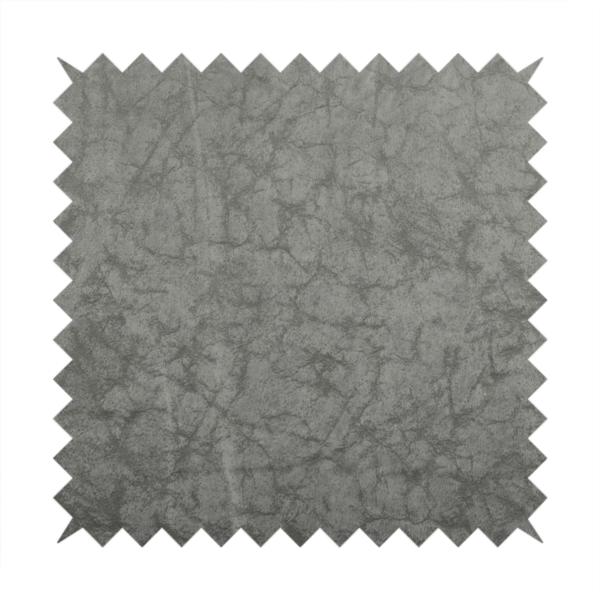 Brooklyn Marble Pattern Velvet Grey Upholstery Fabric CTR-2435 - Roman Blinds