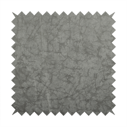 Brooklyn Marble Pattern Velvet Grey Upholstery Fabric CTR-2435