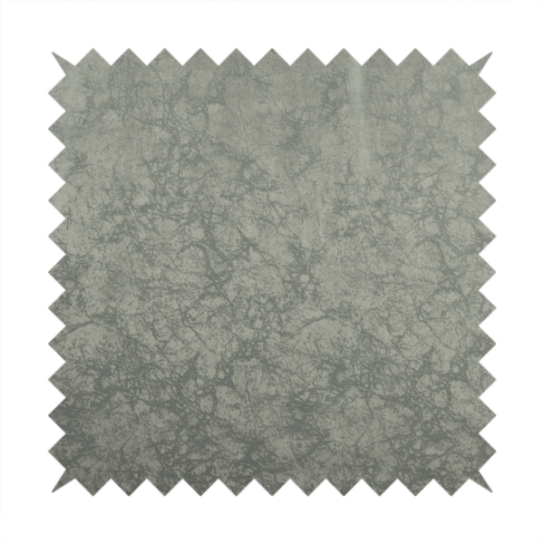 Brooklyn Marble Pattern Velvet Grey Upholstery Fabric CTR-2437