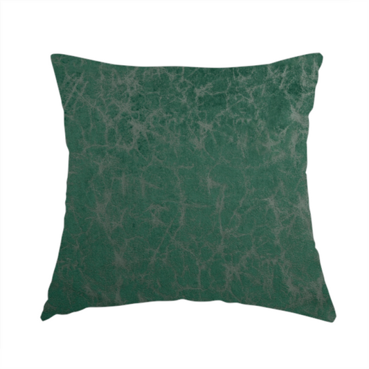 Brooklyn Marble Pattern Velvet Green Upholstery Fabric CTR-2443 - Handmade Cushions