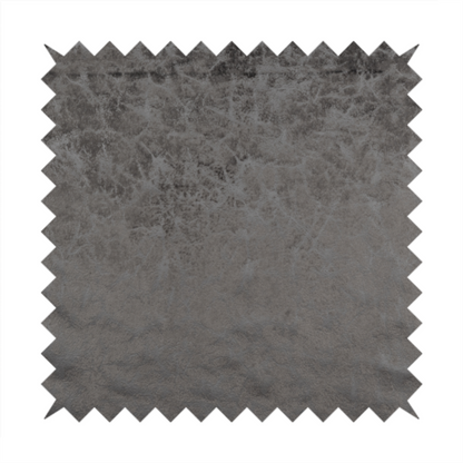 Brooklyn Marble Pattern Velvet Grey Upholstery Fabric CTR-2444
