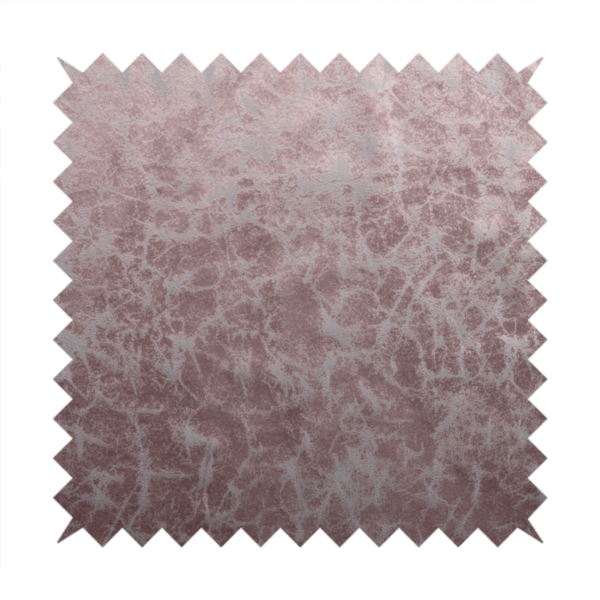 Brooklyn Marble Pattern Velvet Pink Upholstery Fabric CTR-2445
