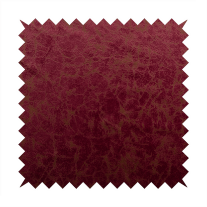 Brooklyn Marble Pattern Velvet Red Burgundy Upholstery Fabric CTR-2451 - Roman Blinds