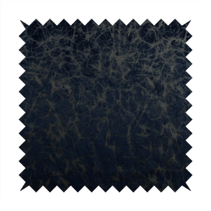 Brooklyn Marble Pattern Velvet Navy Blue Upholstery Fabric CTR-2452 - Roman Blinds