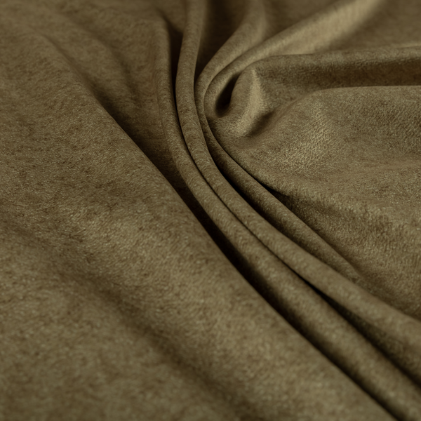 Habitat Aged Look Soft Suede Brown Upholstery Fabric CTR-2459 - Made To Measure Curtains