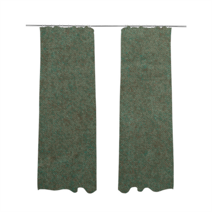 Habitat Aged Look Soft Suede Green Upholstery Fabric CTR-2469 - Made To Measure Curtains