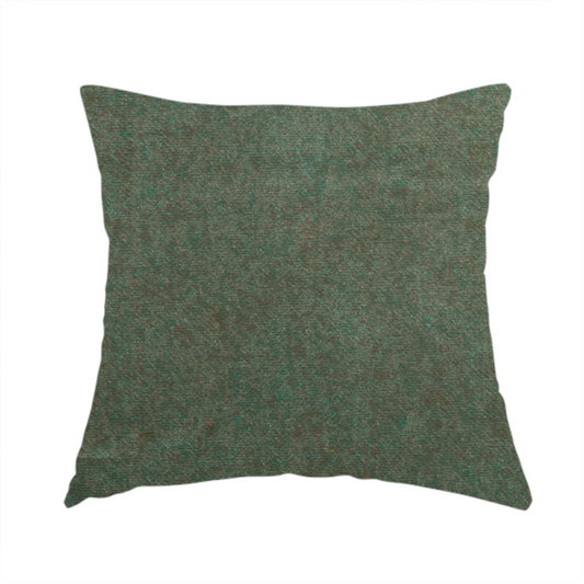 Habitat Aged Look Soft Suede Green Upholstery Fabric CTR-2469 - Handmade Cushions
