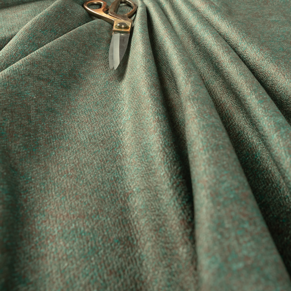 Habitat Aged Look Soft Suede Green Upholstery Fabric CTR-2469 - Made To Measure Curtains