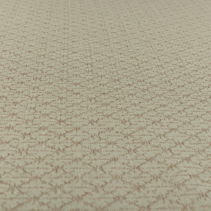 Baraka Geometric Pattern Cream Beige Colour Upholstery Fabric CTR-2489 - Handmade Cushions