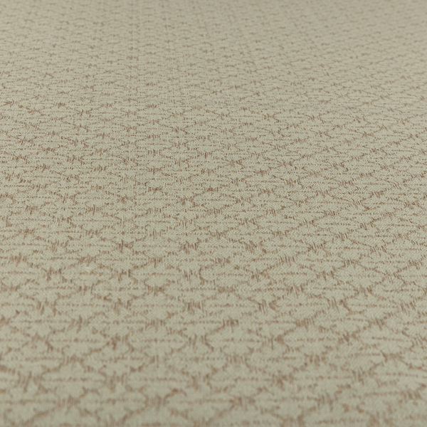 Baraka Geometric Pattern Cream Beige Colour Upholstery Fabric CTR-2489 - Made To Measure Curtains