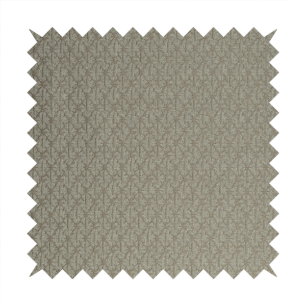 Baraka Geometric Pattern Brown Colour Upholstery Fabric CTR-2490 - Made To Measure Curtains