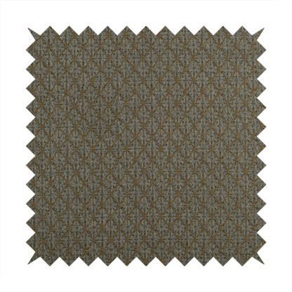 Baraka Geometric Pattern Orange Grey Colour Upholstery Fabric CTR-2493 - Handmade Cushions