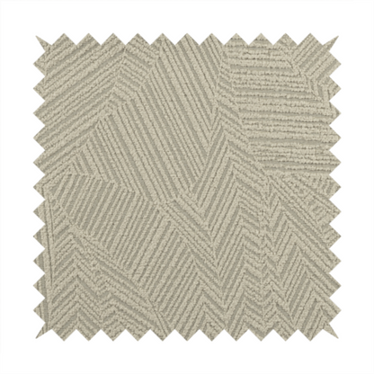 Cotswold Abstract Pattern White Colour Upholstery Fabric CTR-2559 - Made To Measure Curtains