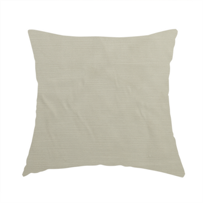 Atlantic Ribbed Textured Plain Cotton Feel Velvet Silver Upholstery Fabric CTR-2566 - Handmade Cushions