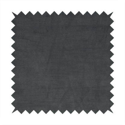 Atlantic Ribbed Textured Plain Cotton Feel Velvet Grey Upholstery Fabric CTR-2569 - Roman Blinds