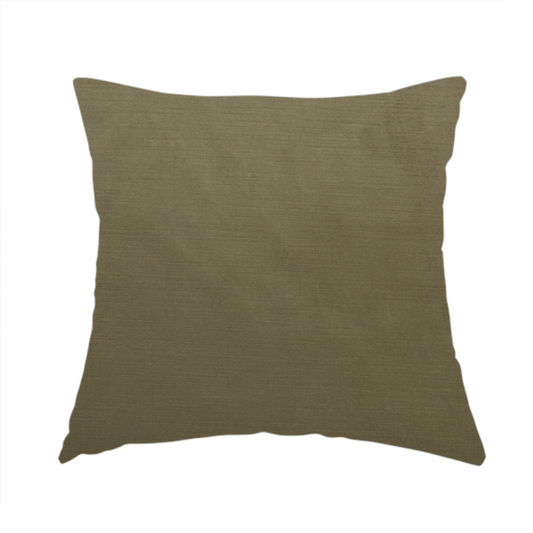 Atlantic Ribbed Textured Plain Cotton Feel Velvet Green Upholstery Fabric CTR-2572 - Handmade Cushions