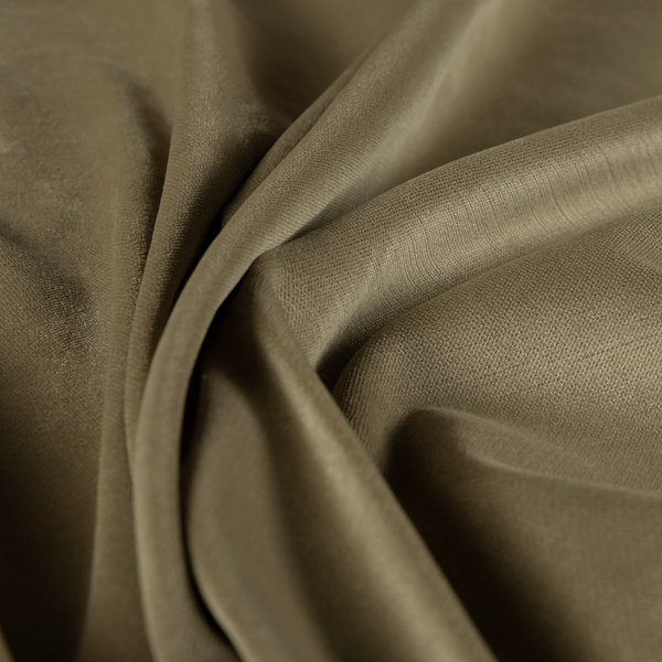 Atlantic Ribbed Textured Plain Cotton Feel Velvet Green Upholstery Fabric CTR-2572