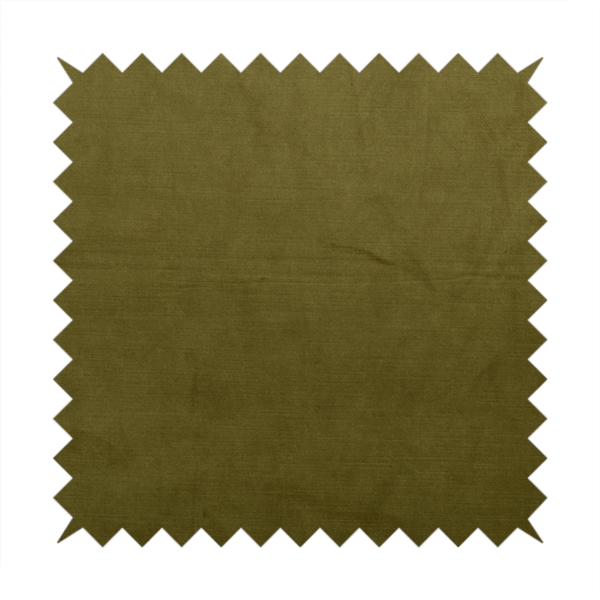Atlantic Ribbed Textured Plain Cotton Feel Velvet Green Upholstery Fabric CTR-2573