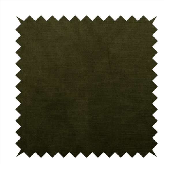 Atlantic Ribbed Textured Plain Cotton Feel Velvet Green Upholstery Fabric CTR-2574 - Handmade Cushions