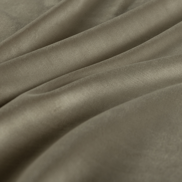 Atlantic Ribbed Textured Plain Cotton Feel Velvet Beige Upholstery Fabric CTR-2575 - Made To Measure Curtains