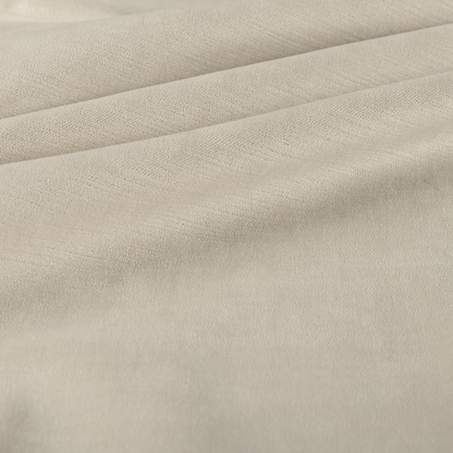 Atlantic Ribbed Textured Plain Cotton Feel Velvet White Upholstery Fabric CTR-2576 - Made To Measure Curtains