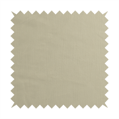 Atlantic Ribbed Textured Plain Cotton Feel Velvet Cream Upholstery Fabric CTR-2577 - Roman Blinds