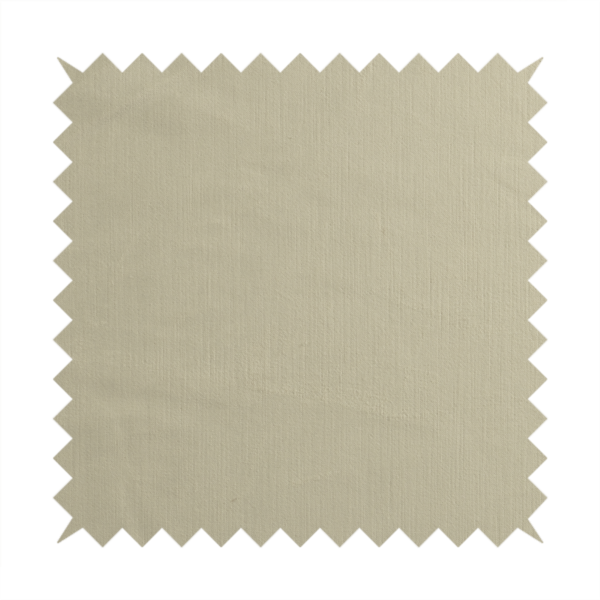 Atlantic Ribbed Textured Plain Cotton Feel Velvet Cream Upholstery Fabric CTR-2577 - Made To Measure Curtains