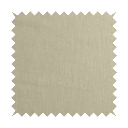 Atlantic Ribbed Textured Plain Cotton Feel Velvet Cream Upholstery Fabric CTR-2577 - Made To Measure Curtains