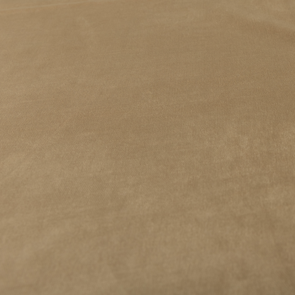 Atlantic Ribbed Textured Plain Cotton Feel Velvet Beige Upholstery Fabric CTR-2579 - Made To Measure Curtains