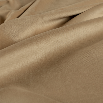 Atlantic Ribbed Textured Plain Cotton Feel Velvet Beige Upholstery Fabric CTR-2579 - Roman Blinds