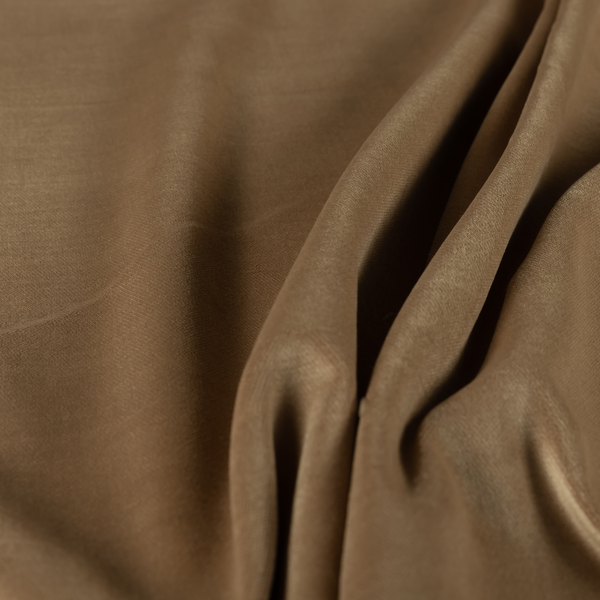 Atlantic Ribbed Textured Plain Cotton Feel Velvet Brown Upholstery Fabric CTR-2580 - Handmade Cushions