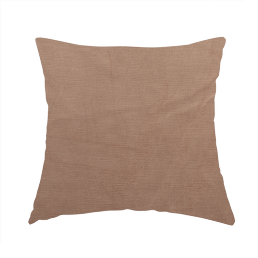 Atlantic Ribbed Textured Plain Cotton Feel Velvet Pink Upholstery Fabric CTR-2585 - Handmade Cushions