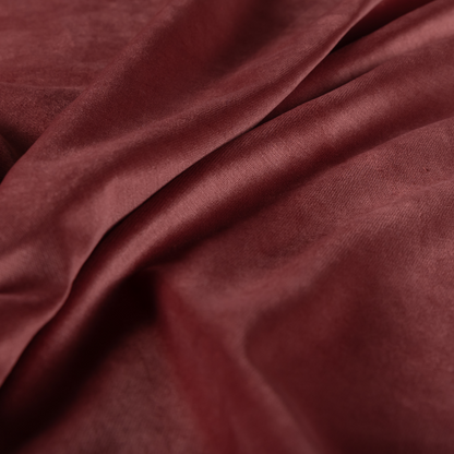 Atlantic Ribbed Textured Plain Cotton Feel Velvet Pink Upholstery Fabric CTR-2586