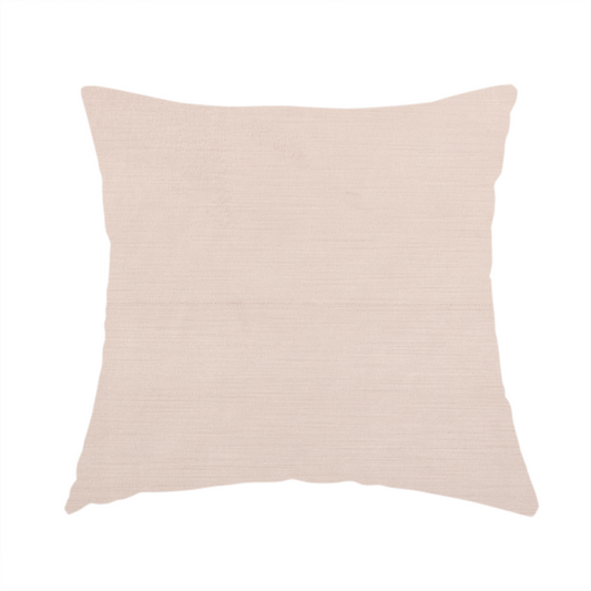 Atlantic Ribbed Textured Plain Cotton Feel Velvet Pink Upholstery Fabric CTR-2588 - Handmade Cushions