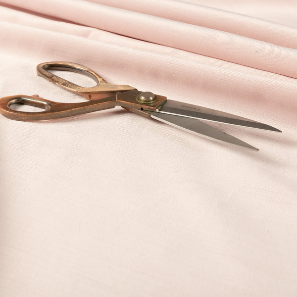 Atlantic Ribbed Textured Plain Cotton Feel Velvet Pink Upholstery Fabric CTR-2588 - Made To Measure Curtains