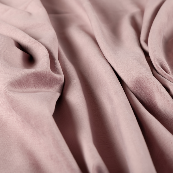 Atlantic Ribbed Textured Plain Cotton Feel Velvet Lilac Upholstery Fabric CTR-2589