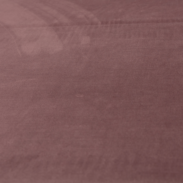 Atlantic Ribbed Textured Plain Cotton Feel Velvet Lilac Upholstery Fabric CTR-2590