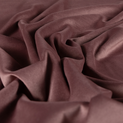 Atlantic Ribbed Textured Plain Cotton Feel Velvet Lilac Upholstery Fabric CTR-2590 - Made To Measure Curtains