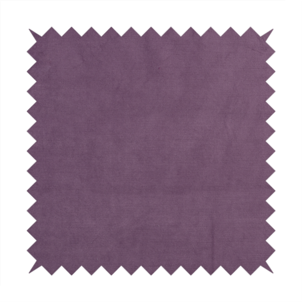 Atlantic Ribbed Textured Plain Cotton Feel Velvet Purple Upholstery Fabric CTR-2591 - Handmade Cushions