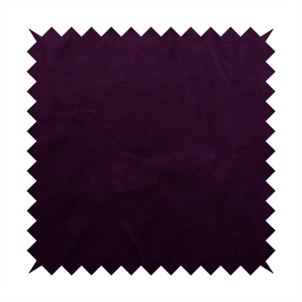 Atlantic Ribbed Textured Plain Cotton Feel Velvet Purple Upholstery Fabric CTR-2592 - Made To Measure Curtains