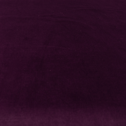 Atlantic Ribbed Textured Plain Cotton Feel Velvet Purple Upholstery Fabric CTR-2592 - Made To Measure Curtains