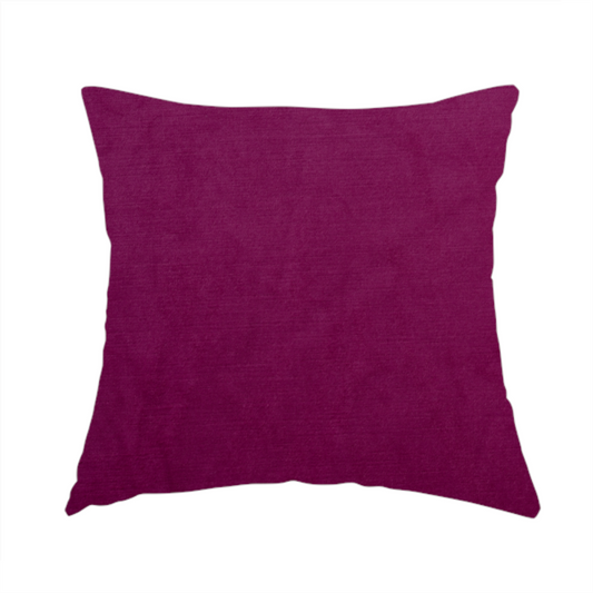Atlantic Ribbed Textured Plain Cotton Feel Velvet Pink Upholstery Fabric CTR-2593 - Handmade Cushions