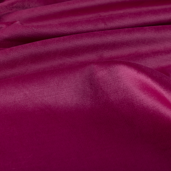 Atlantic Ribbed Textured Plain Cotton Feel Velvet Pink Upholstery Fabric CTR-2593 - Made To Measure Curtains