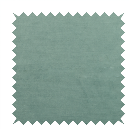 Atlantic Ribbed Textured Plain Cotton Feel Velvet Green Upholstery Fabric CTR-2594