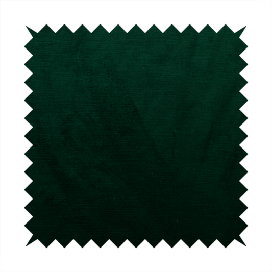 Atlantic Ribbed Textured Plain Cotton Feel Velvet Green Upholstery Fabric CTR-2596