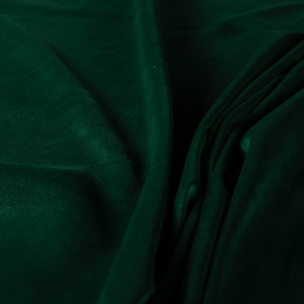Atlantic Ribbed Textured Plain Cotton Feel Velvet Green Upholstery Fabric CTR-2596