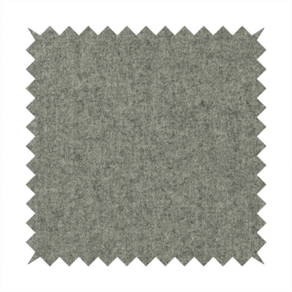 Moorland Plain Wool Silver Colour Upholstery Fabric CTR-2597 - Roman Blinds