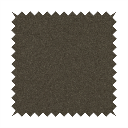 Moorland Plain Wool Brown Colour Upholstery Fabric CTR-2599 - Made To Measure Curtains