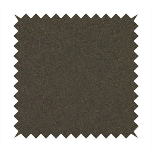Moorland Plain Wool Brown Colour Upholstery Fabric CTR-2599